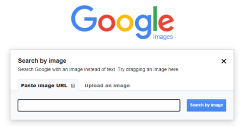 google image search paste url