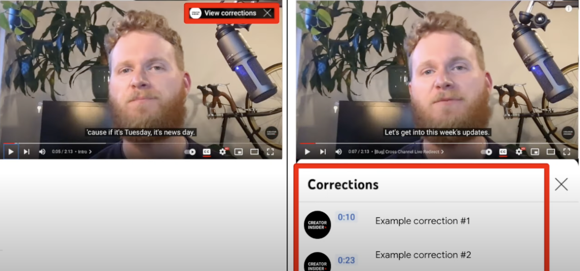 Now You Can Add Corrections To YouTube Videos After Publishing