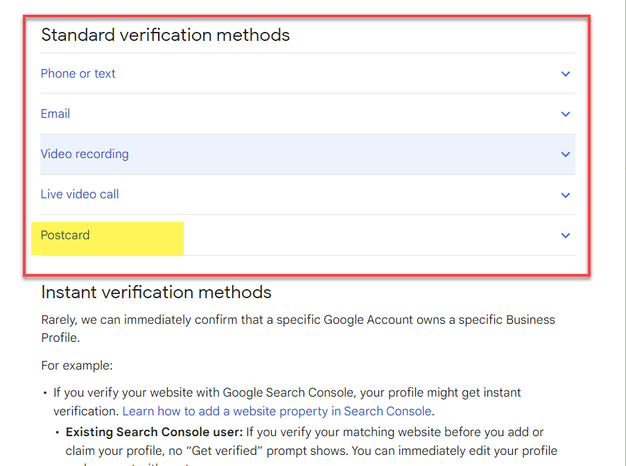 Verification Methods