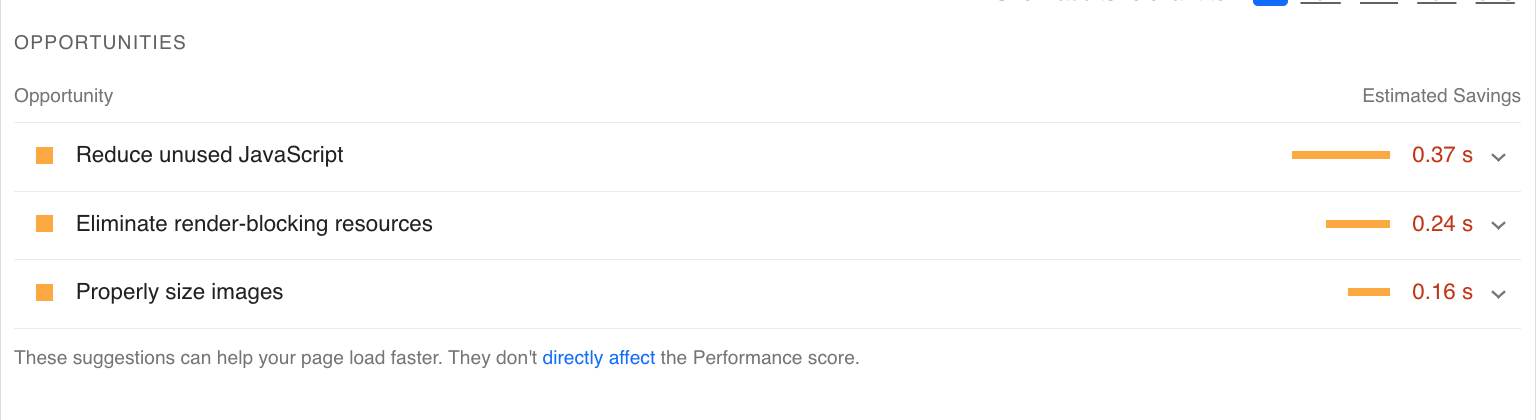 The tool also identifies opportunities for optimization