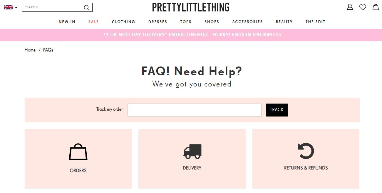 Pretty Little Thing FAQ