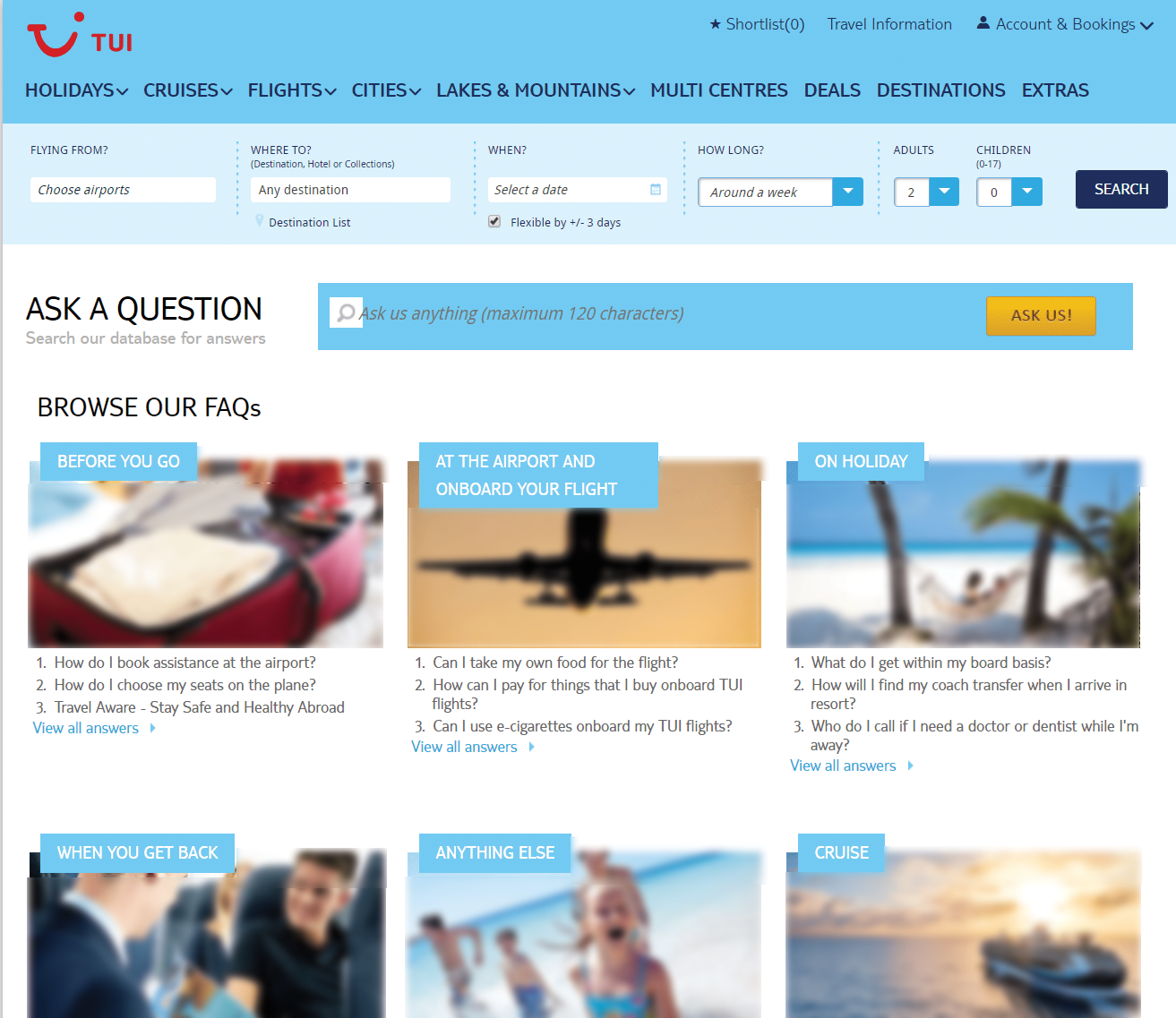 tui faqs