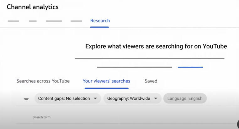 YouTube Updates: More Search Insights, New Channel Page Layout