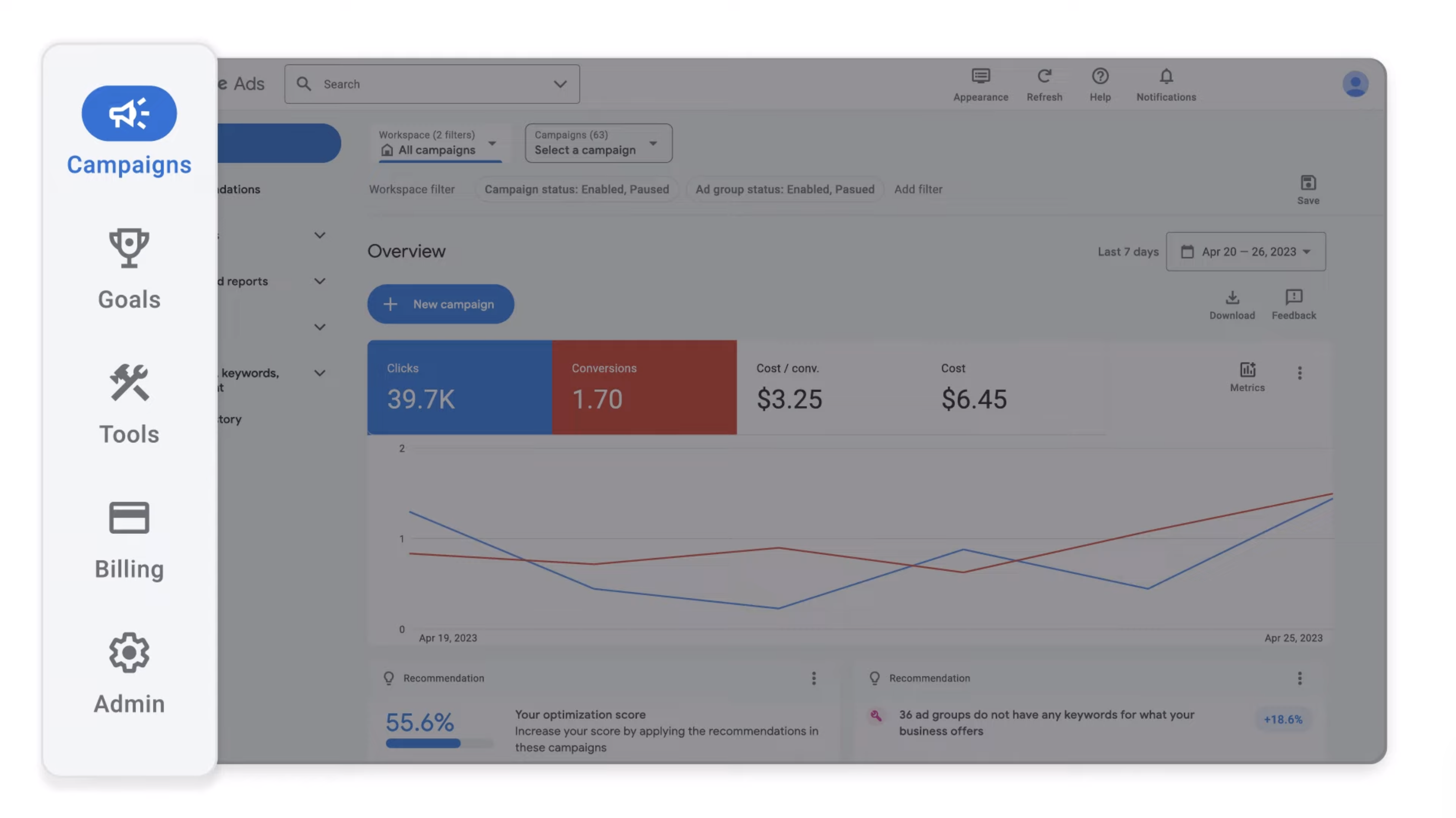 Google Ads Introduces New, Streamlined Design